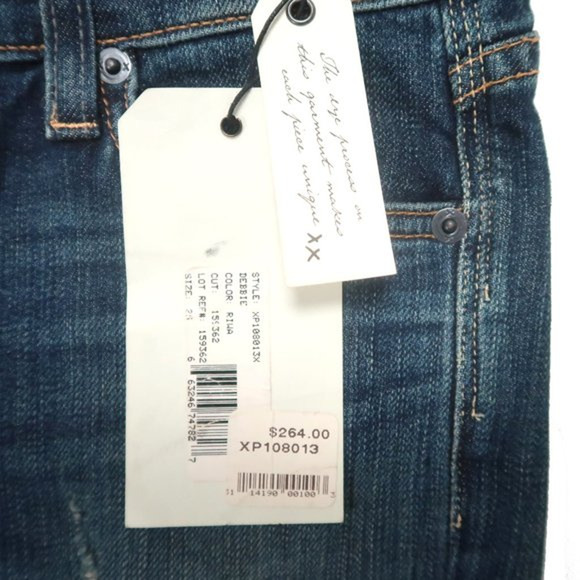 Textile by Elizabeth and James Debbie Distressed Skinny Jeans Size 25 NWT $264 - Picture 10 of 10
